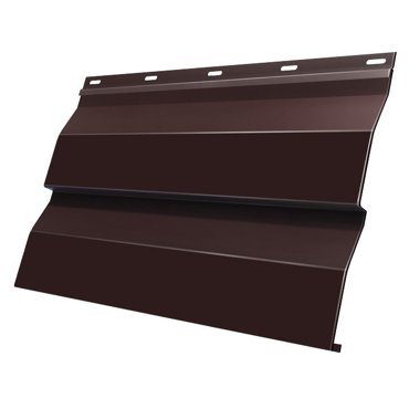 Сайдинг Grand Line Корабельная Доска Quarzit Lite 05 мм Ral 8017 резка 1700₽