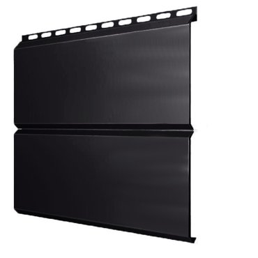 Сайдинг Grand Line Optima Экобрус Pe 045 мм Ral 9004 резка 590₽