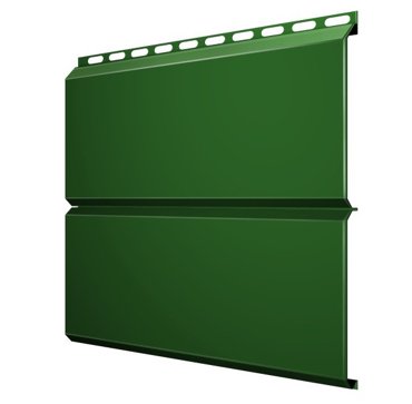 Сайдинг Grand Line Optima Экобрус Satin 05 мм Ral 6002 резка 650₽