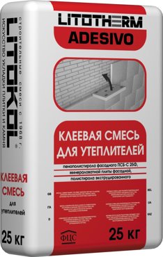 Litokol Litotherm Adesivo смесь клеевая для систем теплоизоляции 974₽