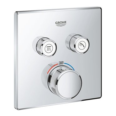 Внешняя часть термостата Grohe Grohtherm SmartControl 29124000 36443₽