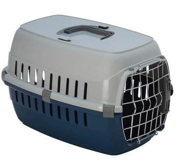 Переноска Moderna Road Runner Plastic Door Small 49х32х30см голубая ягода 1717₽