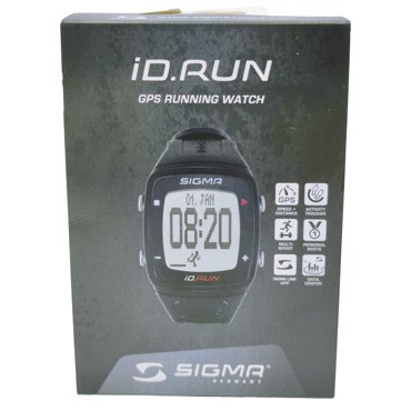 Пульсометр SIGMA iDRUN 6 функций GPS USB-кабель до 6 часов чёрный black SIG_24800 фото 2 4160₽