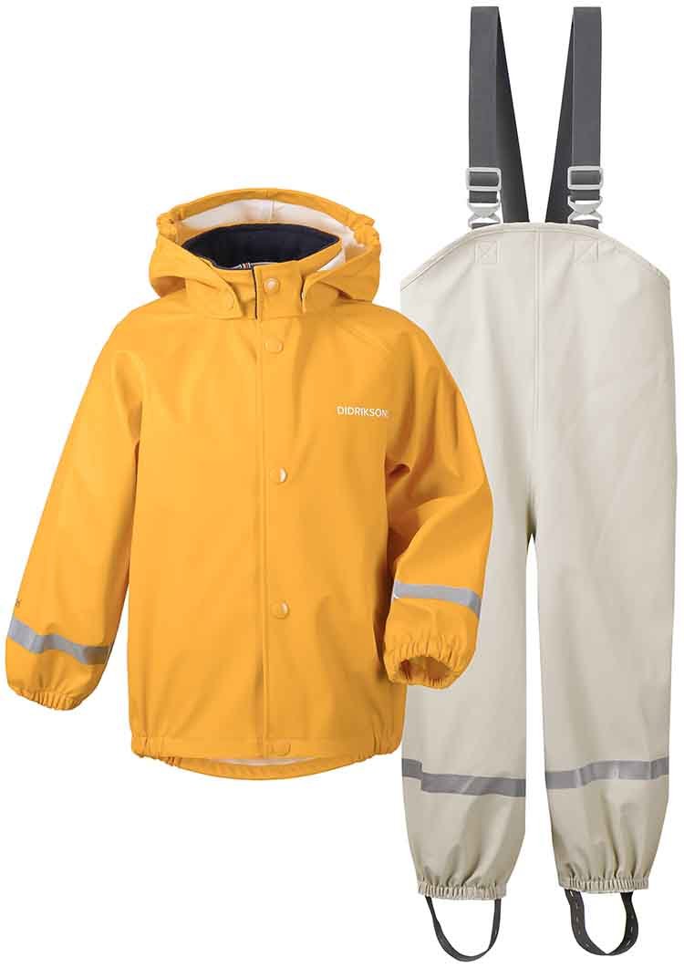 Костюм детский Didriksons SLASKEMAN KIDS SET желтый цитрус 503732 Размер 110 4131₽