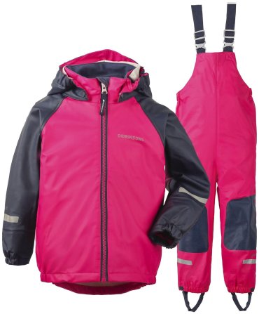 Костюм детский Didriksons STORMMAN KIDS SET розовый 501992 Размер 80 4284₽