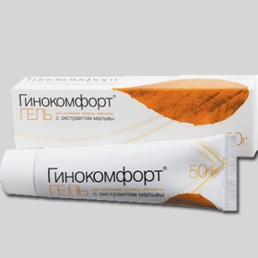 Гинокомфорт гель для интимной гигиены с экстрактом Мальвы туба 50г 646₽