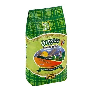 Отруби ржаные хрустящие 200г 104₽