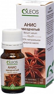 Масло Анисовое флакон 10мл эфирное 195₽