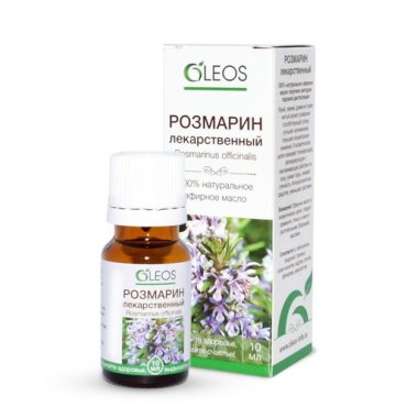 Масло Розмарина флакон 10мл эфирное 221₽