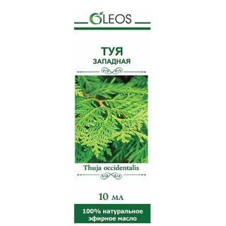 Масло Туи флакон 10мл эфирное 282₽