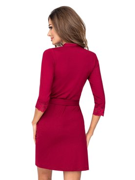 Халаты Miriam dressing gown Burgundy фото 2 6839₽
