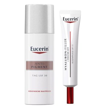 Eucerin Набор осветляющий крем для кожи вокруг глаз 15 мл дневной крем SPF 30 50 мл Eucerin Anti-Pigment 4198₽