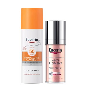 Eucerin Набор Против пигментации сыворотка 30 мл солнцезащитный флюид SPF 50 50 мл Eucerin SUN Protection 4022₽