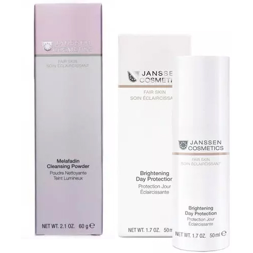 Janssen Cosmetics Набор Очищение и осветление пудра 60 г крем 50 мл Janssen Cosmetics Fair Skin 5904₽