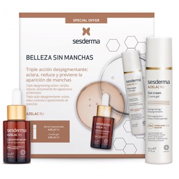 Sesderma Набор Azelac Ru липосомальная сыворотка 30 мл депигментирующий крем-гель 50 мл Sesderma Azelac RU 6660₽