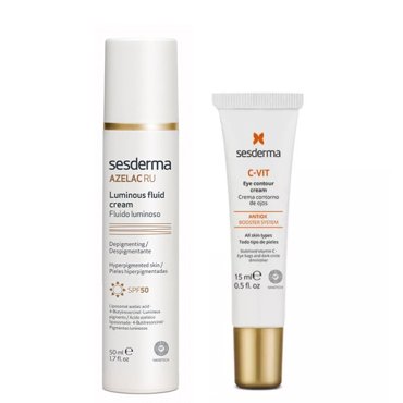 Sesderma Набор для сияния кожи эмульсия SPF 50 50 мл крем-контур вокруг глаз 15 мл Sesderma Azelac RU 6072₽