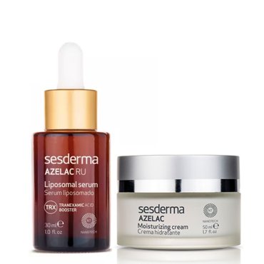 Sesderma Набор против пигментации сыворотка 30 мл крем 50 мл Sesderma Azelac RU 8028₽