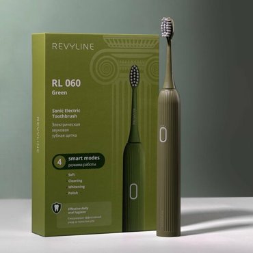 Электрическая зубная щетка Revyline RL 060 зеленая 4290₽