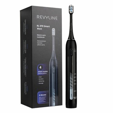 Электрическая зубная щетка Revyline RL 070 черная 5590₽