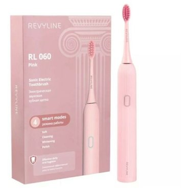 Электрическая звуковая щетка Revyline RL 060 розовая 3990₽