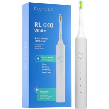 Электрическая звуковая щетка Revyline RL 040 белая 3690₽