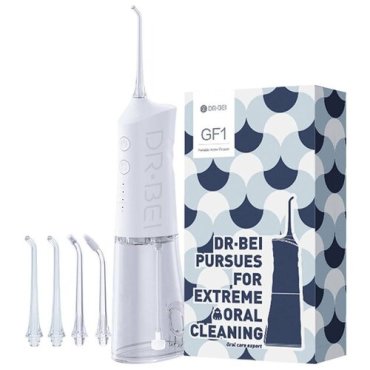 Портативный ирригатор DrBei Portable Water Flosser GF1 белый 2299₽