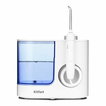 Ирригатор Kitfort КТ-2914 стационарный 1000 мл регулировка режимов 6 насадок от сети 5951₽