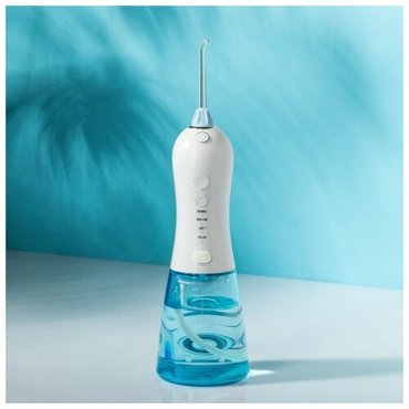 Luazon Home Ирригатор для полости рта Luazon LIR-03 портативный 300 мл 4 режима 2 насадки от USB 4266₽
