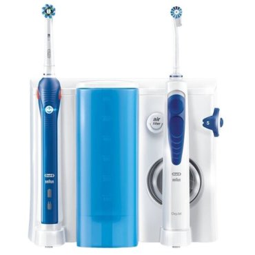 Зубной центр Oral-B OxyJet Cleaning System PRO 2000 Toothbrush белыйсинийголубой 26999₽