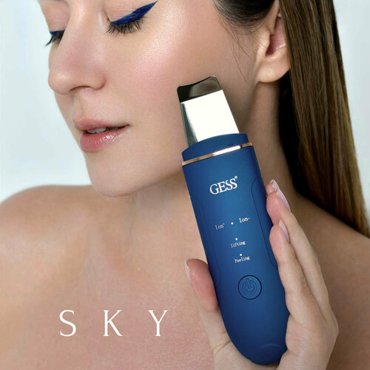GESS GESS Sky аппарат для ультразвуковой чистки лица лифтинга пилинга от черных точек 1 насадка 3190₽