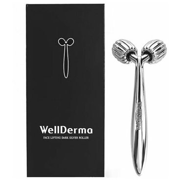Wellderma Массажёр для лица механический Face Lifting Dark Silver Roller 1100₽