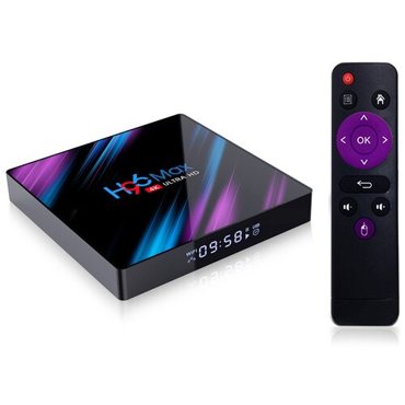 H96 MAX Android 10 ТВ-приставка 432 Gb четырехъядерный 64 бит 24G5G Wifi BT 40 4K HD 3990₽