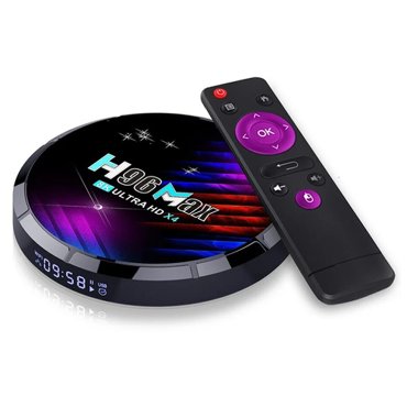 Смарт ТВ приставка Android smart TV box H96 Max 8K ultra HD 4 гб озу 32GB wi fi 5G 5531₽