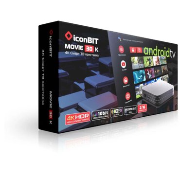 Smart-TV приставка iconBIT Movie 30K 3500₽