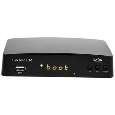ТВ-тюнер HARPER HDT2-1511 черный 1590₽