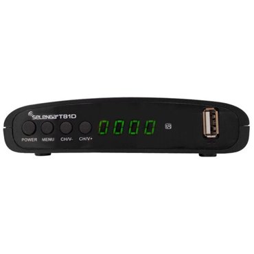 ТВ-тюнер Selenga T81D 2xUSB Ant in Ant out HDMI AV out jack черный 1525₽