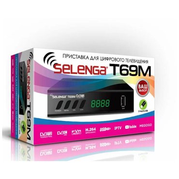 Цифровой ТВ-ресивер Selenga T69М 1250₽