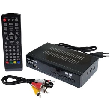 ТВ-тюнер Yasin T8000 черный 930₽