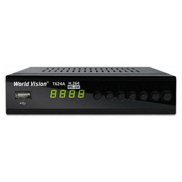 ТВ-тюнер World Vision T624A черный 1895₽