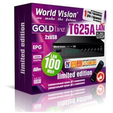 Цифровой эфирный ресивер World Vision T625A Lan 9900₽
