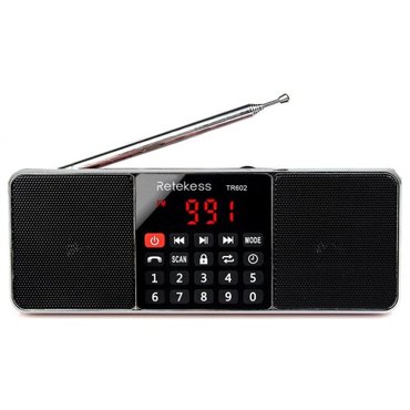 Радиоприемник Retekess TR602 черный 2888₽