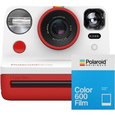 Фотоаппарат моментальной печати Polaroid Now I-Type Instant Camera печать снимка 88x107 мм красный 8 Картриджей Polaroid Color 600 Film 23790₽