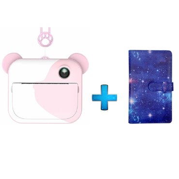 Комбо Фотоаппарат моментальной печати LUMICAM PRINTY DK04 pink Альбом для фотографий - Космос 7640₽