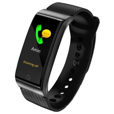 Браслет здоровья Elband F4 Silicone Belt с замером давления и пульса Черный 1485₽