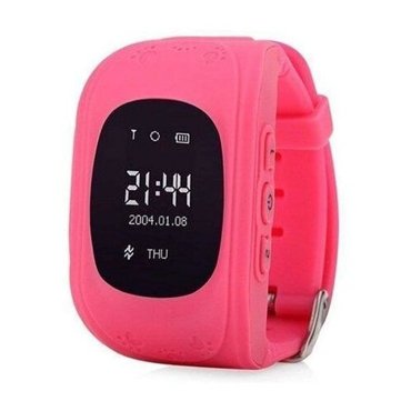 Часы Детские Smart Watch Q50 GPS LCD Розовые 1950₽