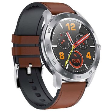 Часы Smart Watch DT98 GARSline серебристые ремешок коричневая экокожа 6700₽
