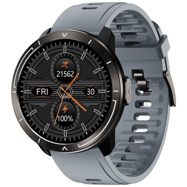 Часы Smart Watch M18plus GARSline черные ремешок серый 3573₽