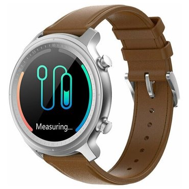 Часы Smart Watch Q1 GARSline коричневые кожаный ремешок 3050₽