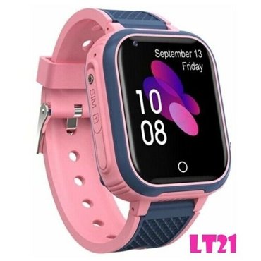 Cмарт часы LT21 с 4G связью HD камерой и датчиком GPS розовые 6394₽
