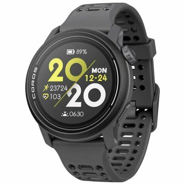 Часы Coros Pace 3 Black на силиконовом ремешке черные 29790₽